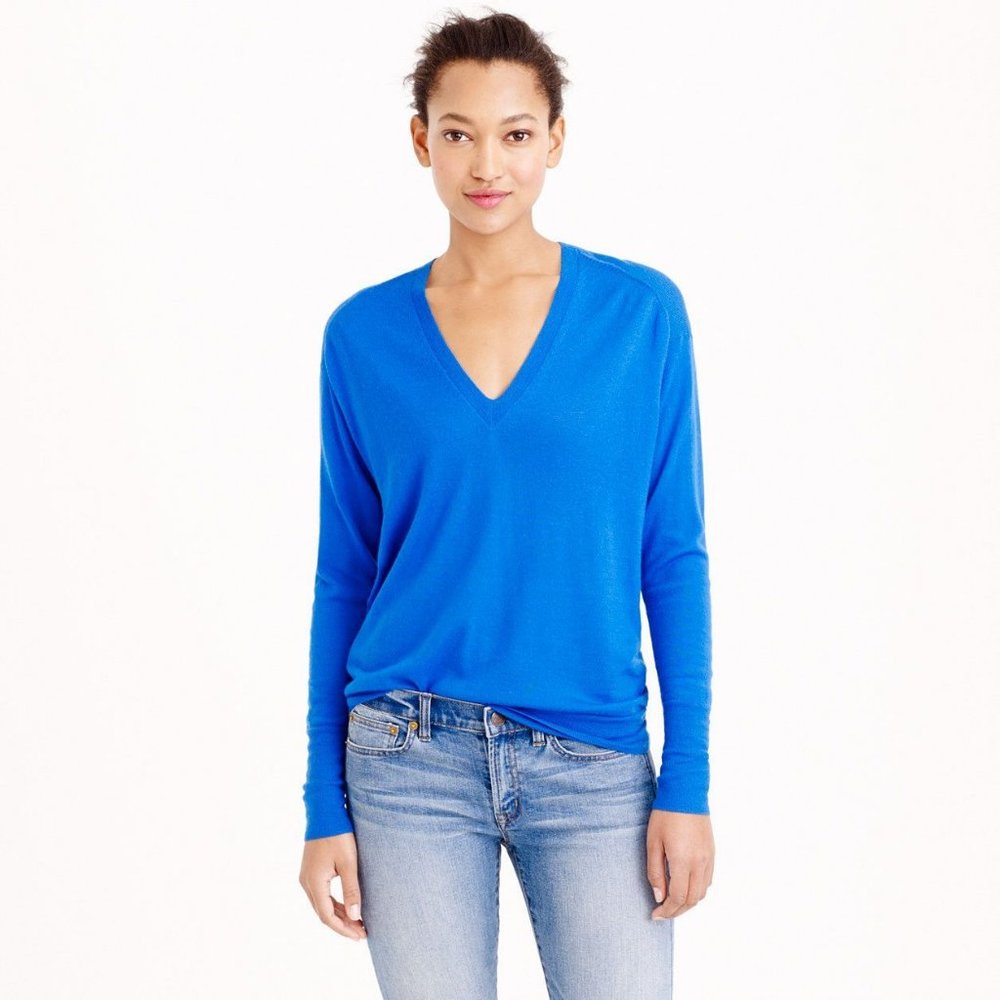 J. Crew Blue Sweater